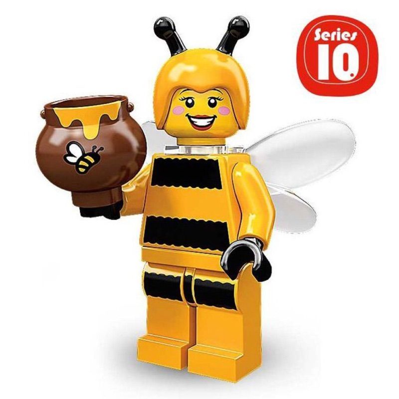 樂高 LEGO 71001 第10代 人偶包 7號 蜜蜂人 蜜蜂 全新未拆袋