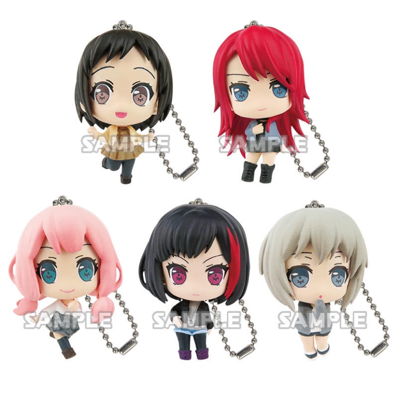 Bang Dream 少女樂團派對afterglow扭蛋公仔羽澤鶇宇田川巴 蝦皮購物