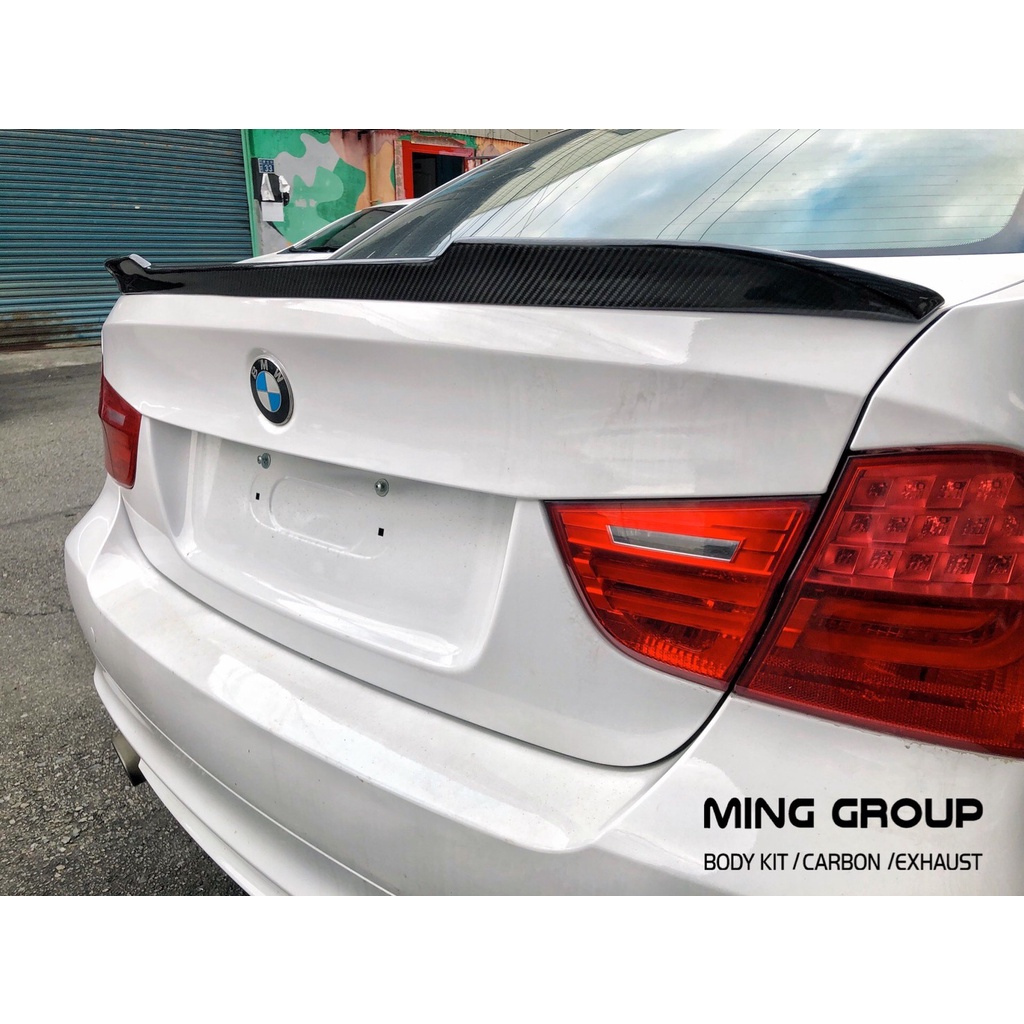 【MING GROUP國際】BMW E90 碳纖維 CS款 尾翼