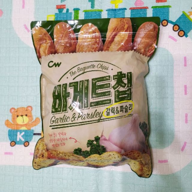 （lanpan126客留）韓國蒜香吐司麵包餅乾