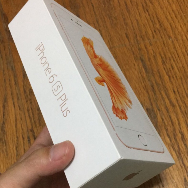 Apple iphone6s+ plus 128gb 玫瑰金 rose gd
