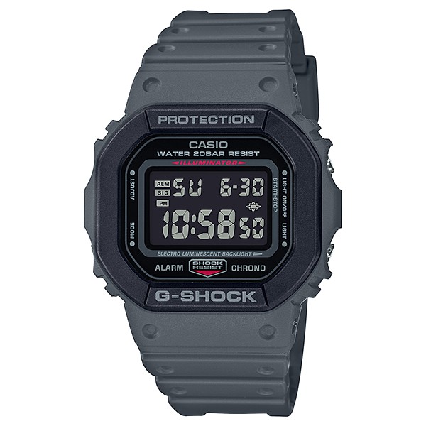 CASIO G-SHOCK經典系列莫蘭迪藍方錶DW-5610SU-8