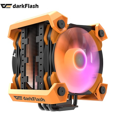 darkFlash大飛 S2X 雙風扇CPU塔型散熱器 (附1700扣具)
