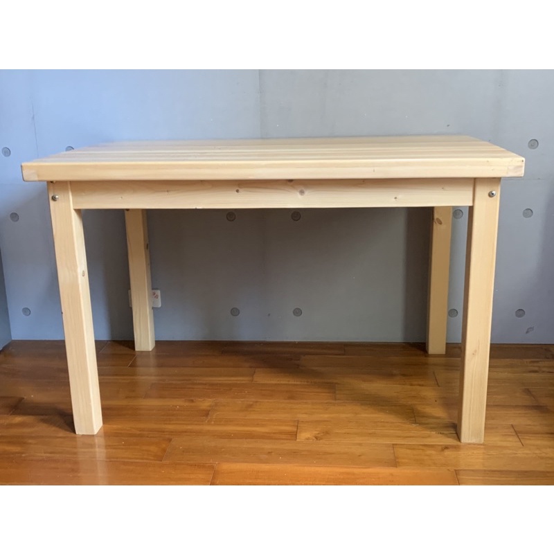 組合式實木桌子 包裝尺寸120*75高75cm