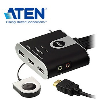 ATEN 2埠USB HDMI KVM多電腦切換器 CS692