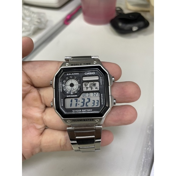 Casio台灣原廠公司貨 AE-1200WH系列(二手）