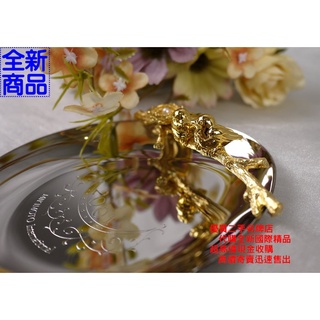 優買二手精品名牌店 MIKIMOTO 珍珠 2001 限量 愛情鳥 LOVE BIRD 不鏽鋼 飾品盤 裝飾 盤 全新