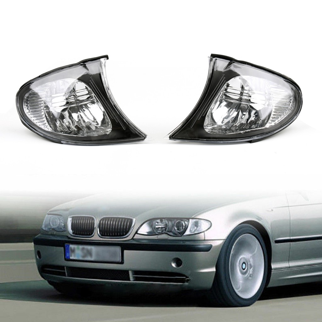 Areyourshop 現貨 汽車前方向燈燈殼適用於02-05 BMW E46 3-Series