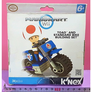 【Mika】KNEX 積木 超級瑪莉歐 蘑菇人 摩托車（全新盒損）Super Mario