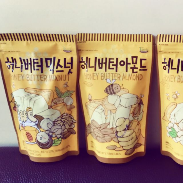 韓國Toms Gilim 蜂蜜奶油綜合堅果