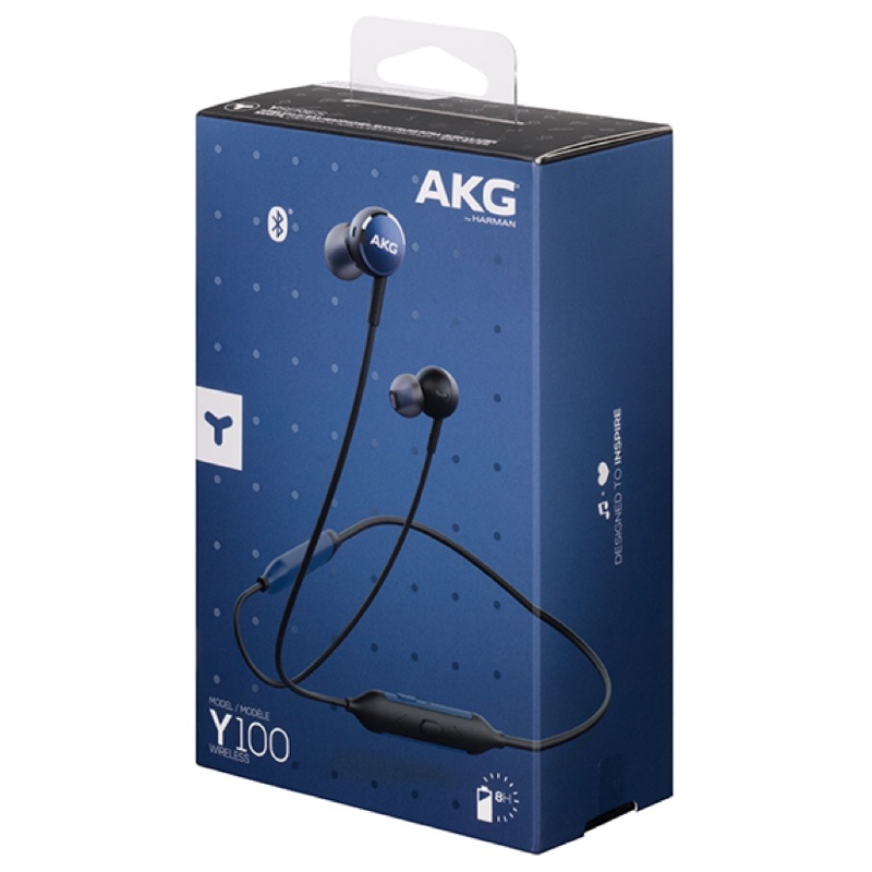 AKG Y100 Wireless 藍色 無線藍牙 耳道式耳機