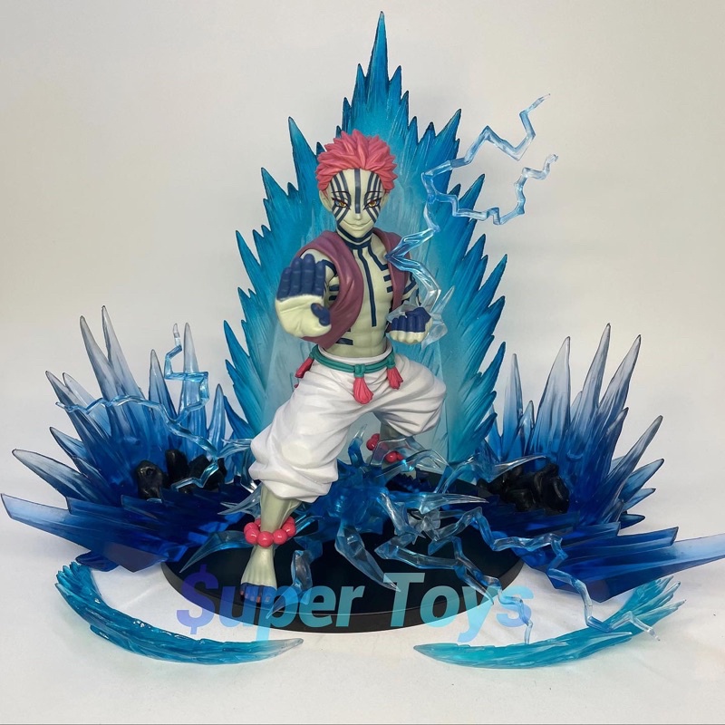 《$uper Toys》鬼滅之刃 公仔 景品 VS 煉獄 猗窩座 火焰 魔改 特效 一番賞 SEGA DXF