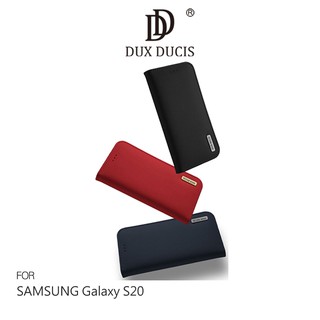 DUX DUCIS SAMSUNG Galaxy S20 WISH 真皮皮套 可立 可插卡 保護套