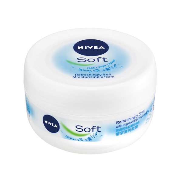 NIVEA 妮維雅 輕柔潤膚霜(200ml)【小三美日】D890507