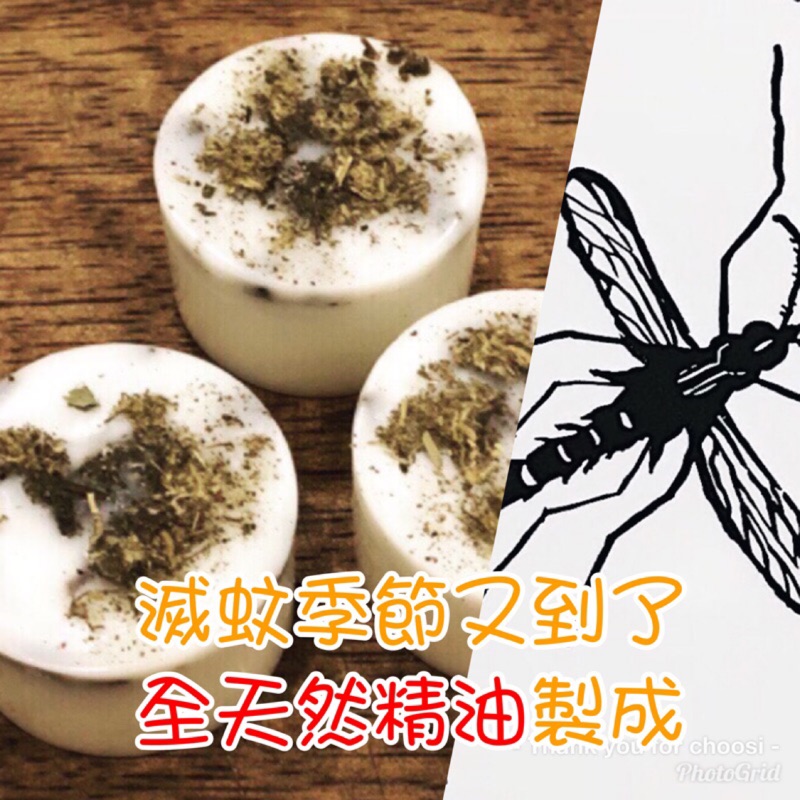 「天然淨化艾草/迷迭香複方手工香氛🅰️防蚊淨化蠟燭🅱️防淨化蚊磚🕯️🅰️驅蚊蠟燭🅱️驅蚊磚🈚️蚊蟲手工香氛精油蠟燭