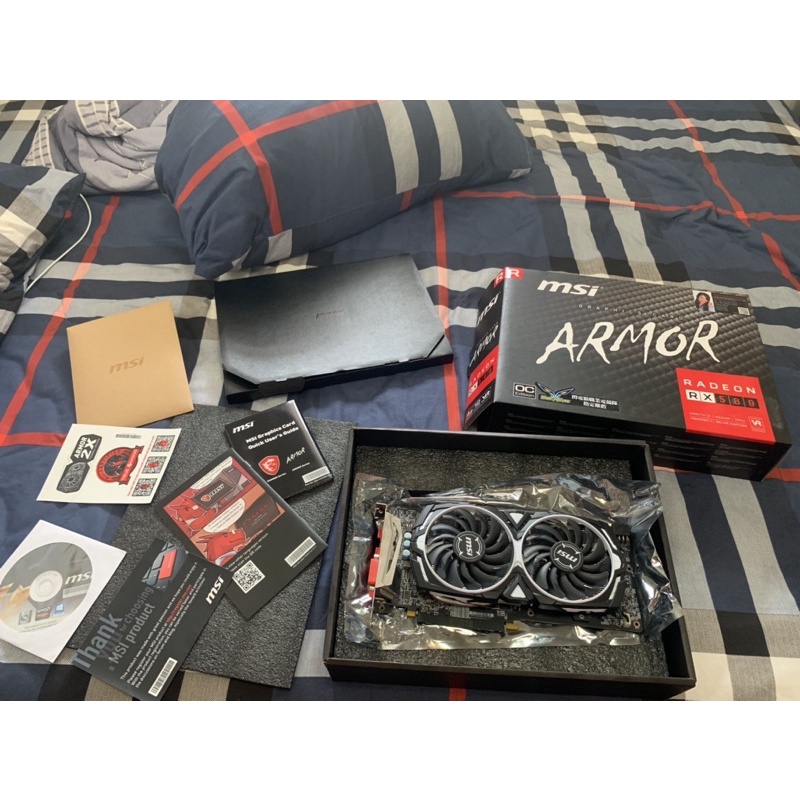 MSI rx580 8g armor 自用電腦換下 非礦卡