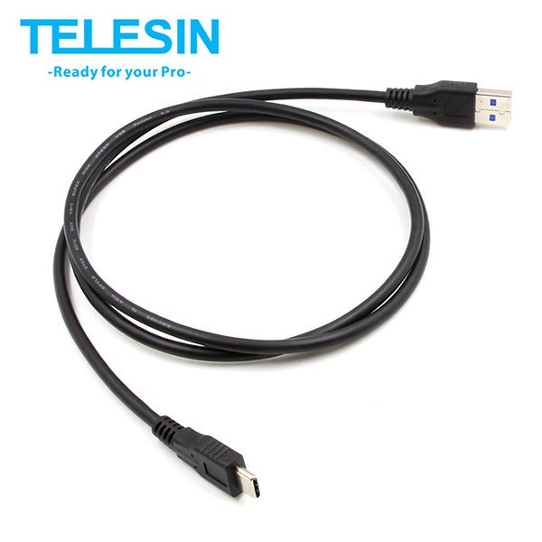 Telesin Type C 3 0 Usb 傳輸線gopro Hero 5 6 7 8 適用 蝦皮購物