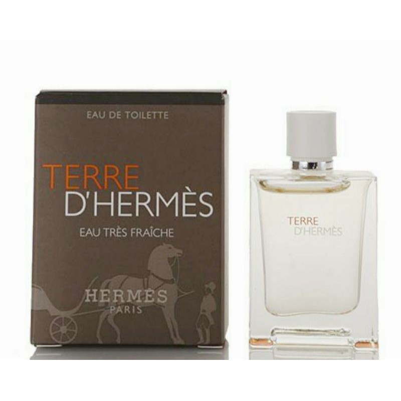 Hermes Terre d'Hermes Eau Tres Fraiche愛馬仕大地極致清新淡香水/1瓶/12.5ml