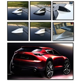 圓夢工廠 Mazda 馬自達 CX3 CX6 CX30 CX50 改裝 車頂鯊魚鰭貼 方向盤陀螺 車牌螺絲貼 輪胎氣嘴帽