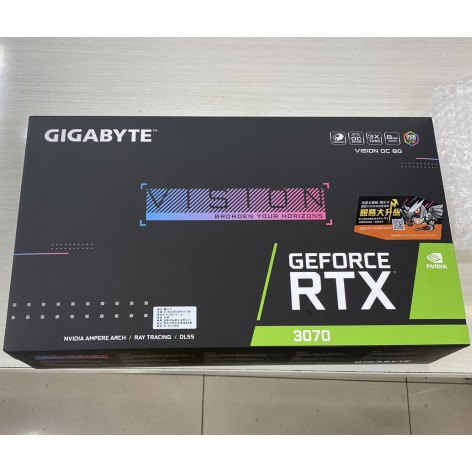 【全新】技嘉 GeForce RTX 3070 vision oc 8G