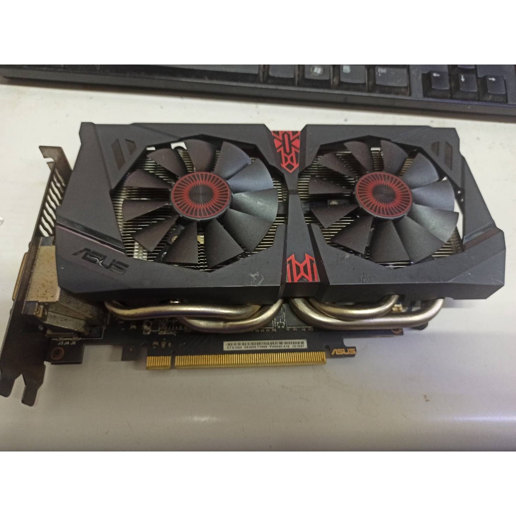 大台北 永和  顯卡 顯示卡 華碩 asus strix-gtx1060-dc2o6g 貓頭鷹 顯示卡 6G 雙風扇