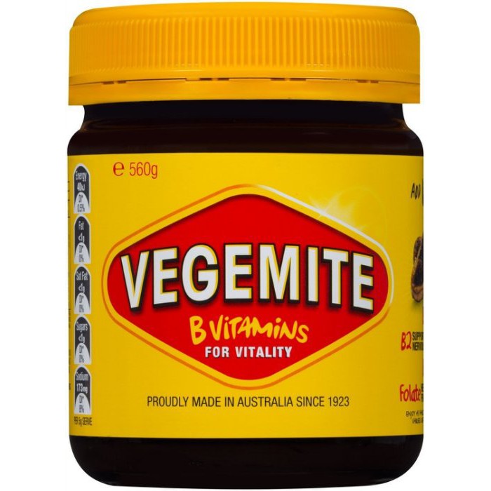 Vegemite澳洲國民食品－維吉麥－高營養有豐富維他命B群的酵素醬量多更便直,,新貨到,－560克
