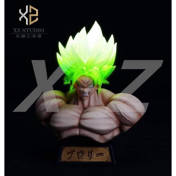 GK XZ 龍珠 胸像 第十彈 布羅利(綠髮發光)