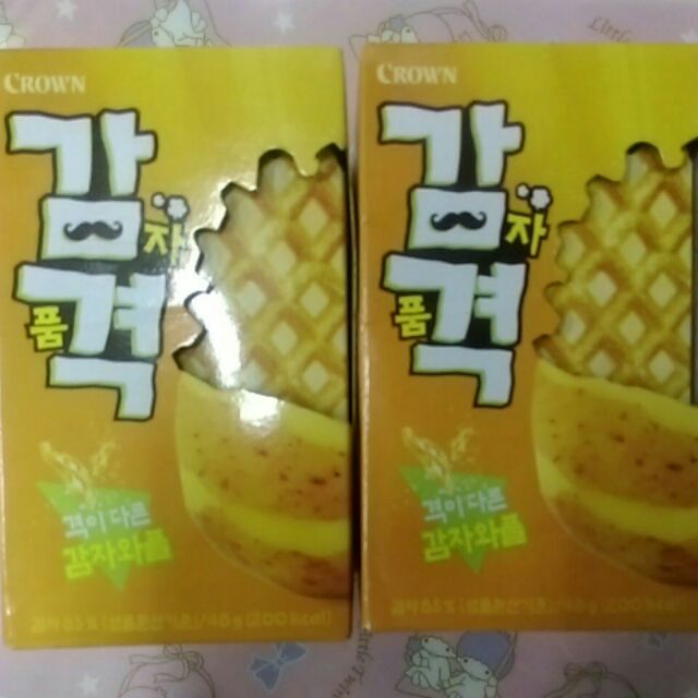 韓香小舖 韓國 CROWN馬鈴薯鬆餅