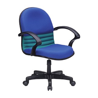 【E-xin】滿額免運 670-5 沙暴辦公椅 藍綠布 有扶手 辦公椅 主管椅 布面椅 人體工學椅 電腦椅 工作椅 椅子