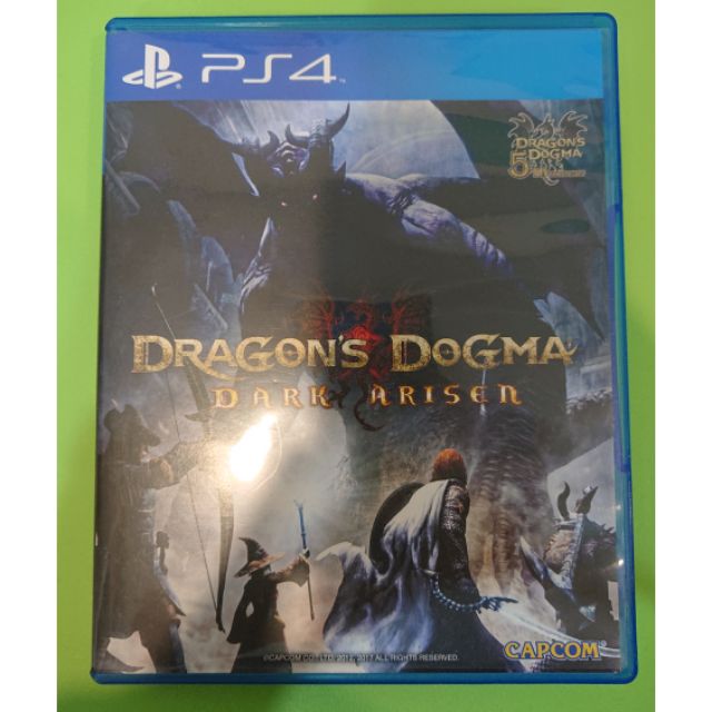 PS4 遊戲 龍族教義：黑暗再臨 Dragon's Dogma: Dark Arisen 光碟 二手 卡普空 龍之信條