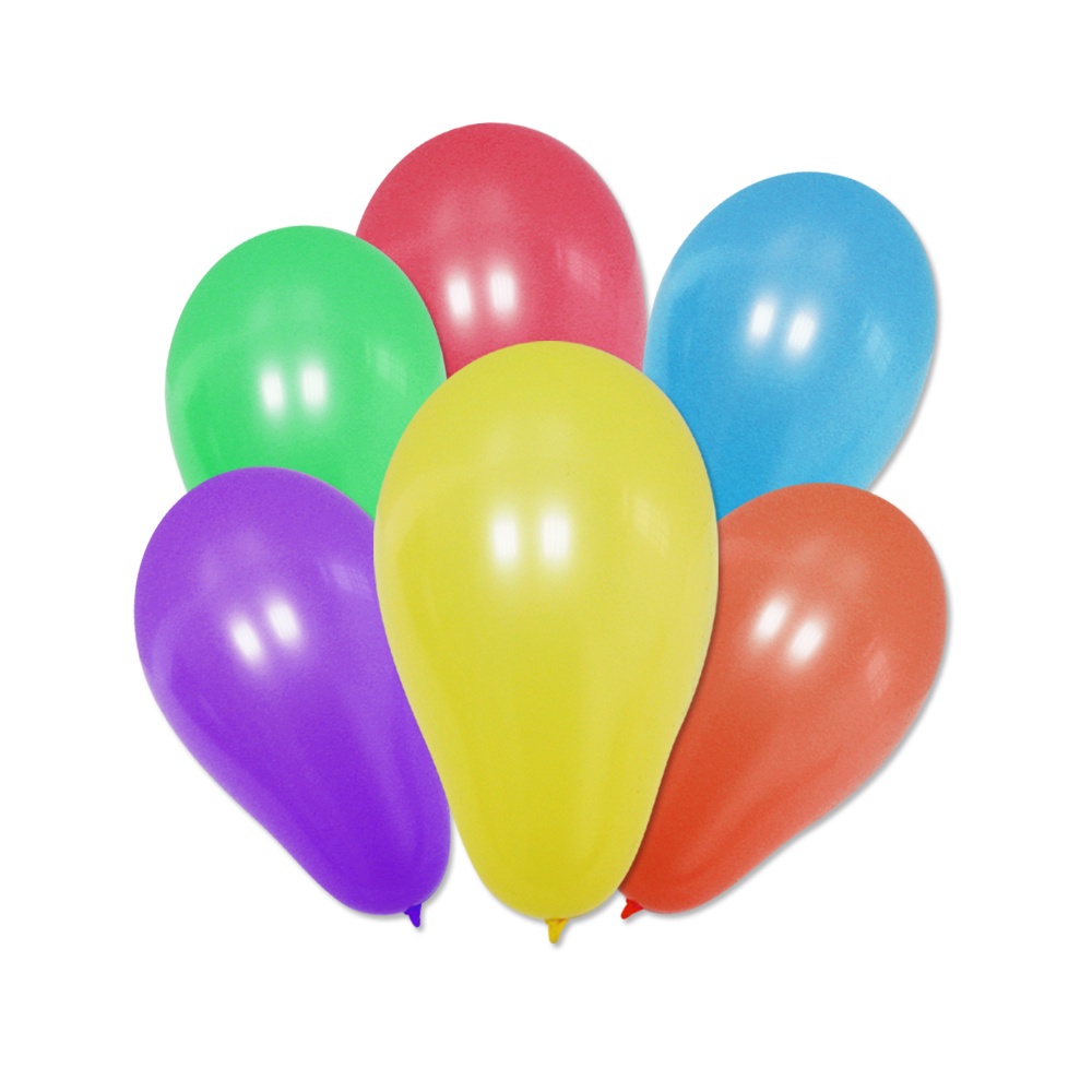 珠友 BI-03040 4吋圓形氣球汽球/浪漫氣球/派對活動佈置-36入 好好逛文具小舖