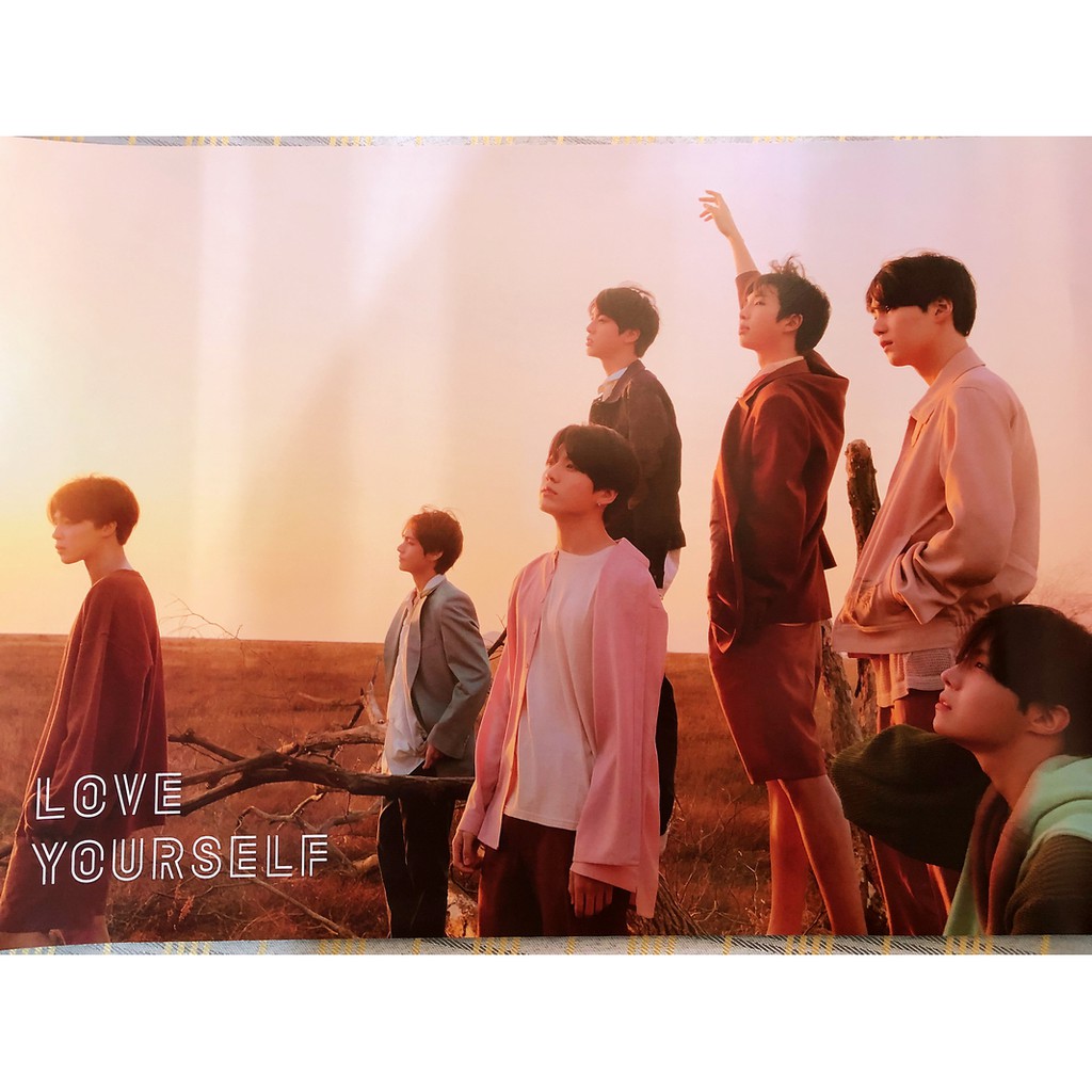 冉冉韓樂 ▶ BTS 防彈少年團 - Love Yourself Tear 海報
