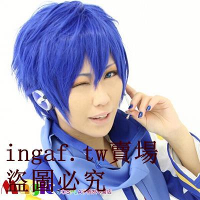 限量版超低價大哥kaito 日向秀樹許博遠妖精的尾巴杰拉爾千本櫻藍色cos假發 蝦皮購物
