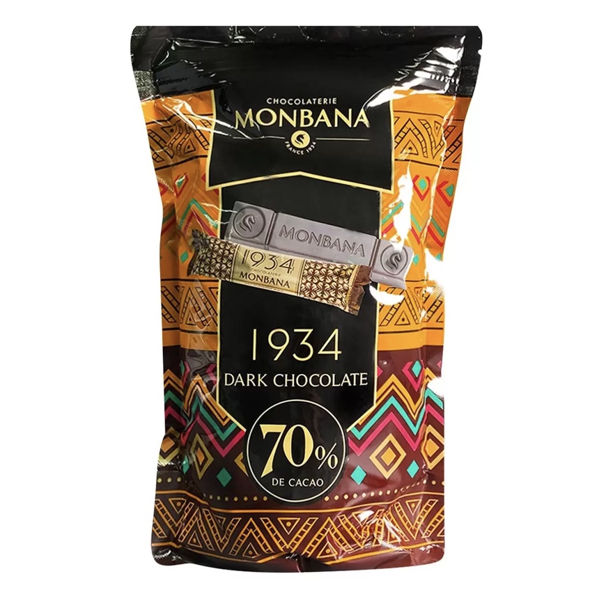 法國🇫🇷 Monbana 1934 70%迦納黑巧克力條 640公克