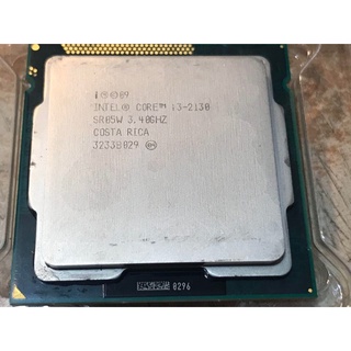 良品 Intel® Core™ i3-2130 3M快取 3.40GHz 2代i3 CPU 1155腳位 二手