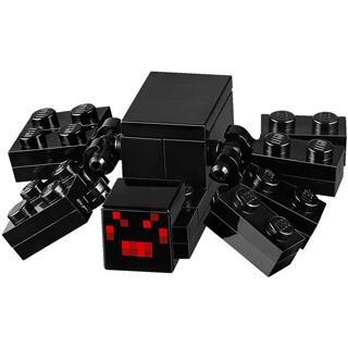 【全新未組】LEGO 樂高 人偶  創世神 麥塊 21131 蜘蛛 怪物 我的世界 minecraft