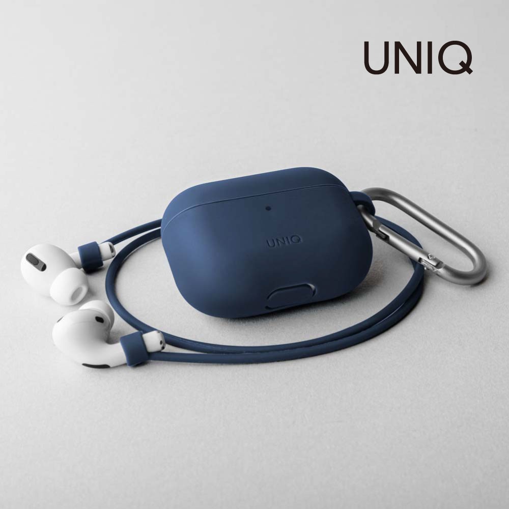 【UNIQ】AirPods Pro 全包藍牙耳機矽膠保護套(Vencer)｜AirPods Pro 保護殼 保護套