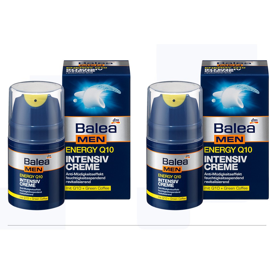 草Ba德國代購 Balea 芭樂雅 男士專用 臉部保養 Q10 能量護理 日晚霜 50ml