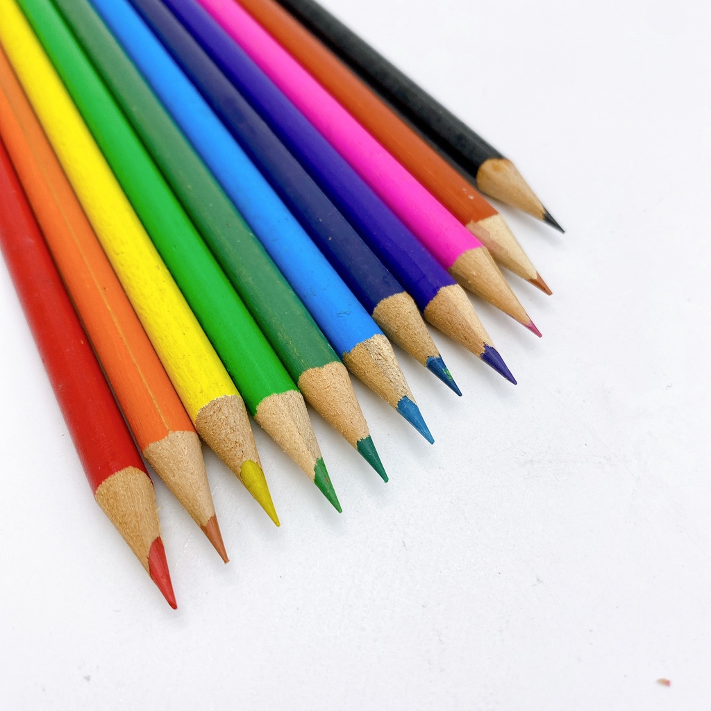 《文具工廠》Kennyart巨城繪圖色鉛筆-12色/彩色鉛筆/彩鉛/美術用品/繪畫筆/兒童繪畫/高級色筆