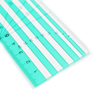 Le Summit 5X15cm 雙色 縫份 防滑切割尺 QR-0515