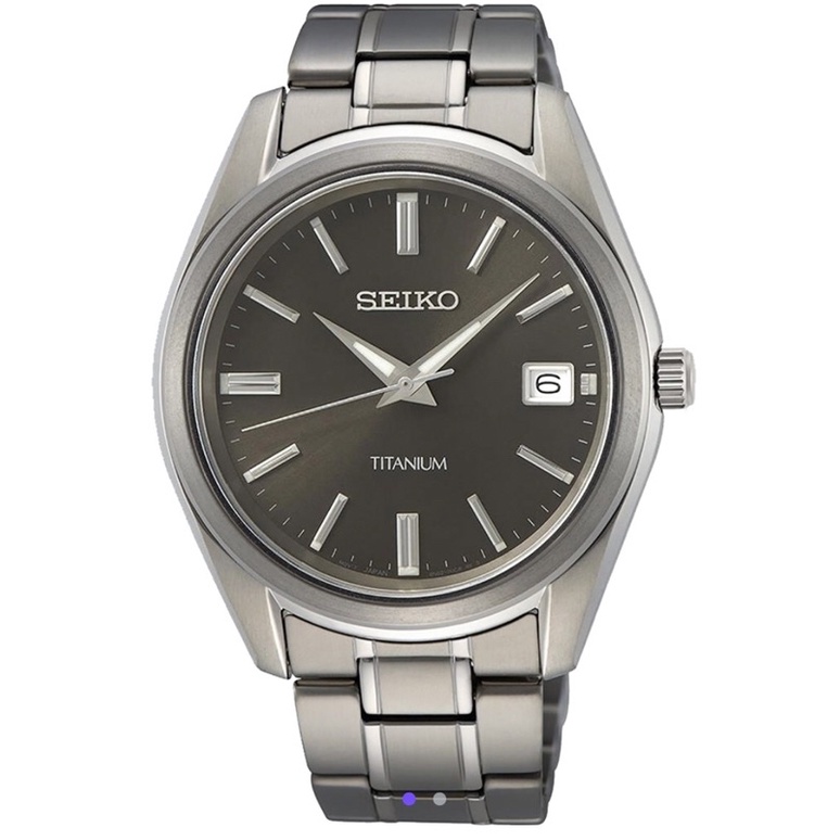 SEIKO精工 CS 鈦金屬簡約手錶(SUR375P1/6N52-00B0D)-40mm  SK009