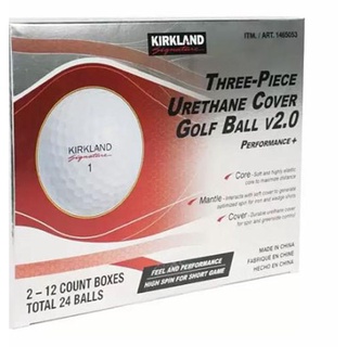 Kirkland 科克蘭 三層高爾夫球 24入(3入 X 8盒) D1465053
