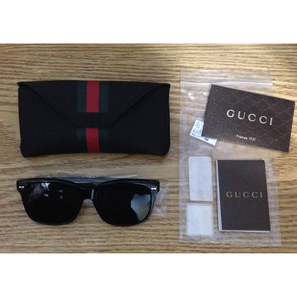 保證正品 公司貨 GUCCI 太陽眼鏡 墨鏡 大 復古 古馳 全新