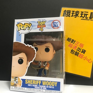 『免運&台灣現貨』 FUNKO POP 玩具總動員4 胡迪 TOY STORY 4 警長胡迪 Woody 正公司貨