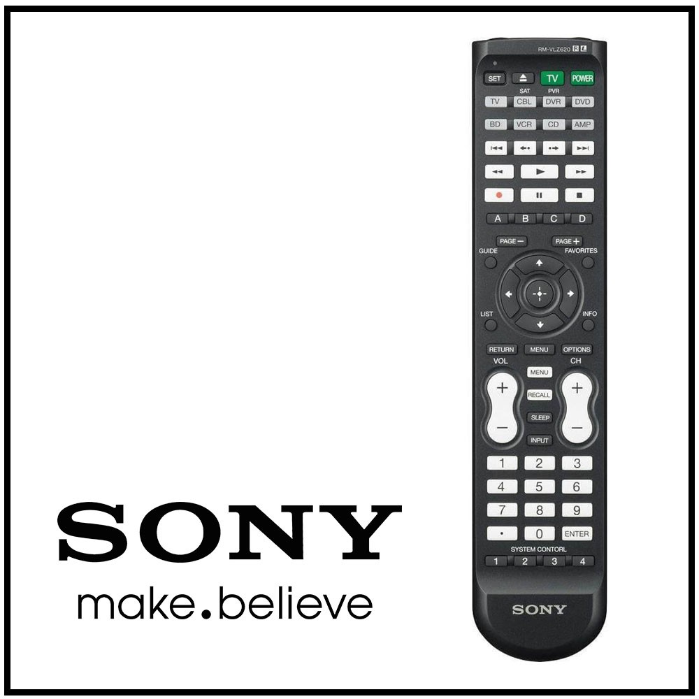 SONY 學習遙控器 萬用遙控器 RM-VLZ620