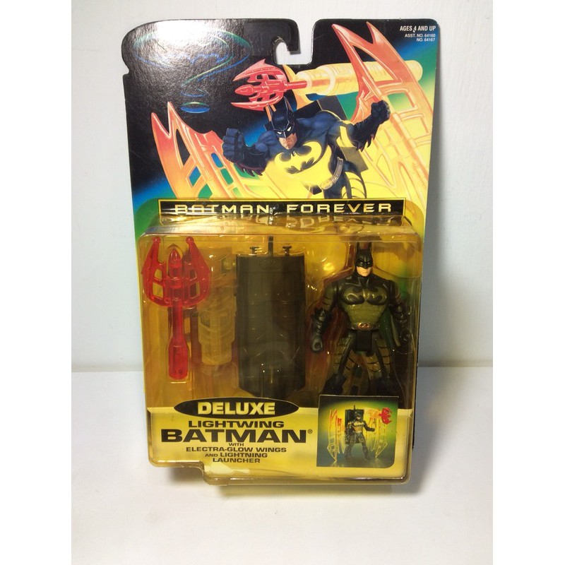 【烏力烏力屋】 KENNER　BATMAN FOREVER　蝙蝠俠　DELUXE　LIGHTWING BATMAN