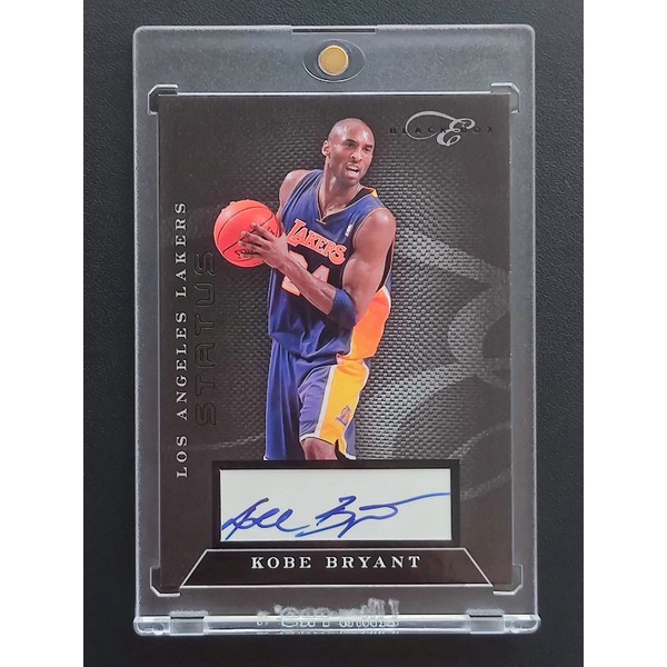 簽名卡 親筆簽名 限量 2011 Kobe Bryant Black Box Elite Auto /99 Lakers