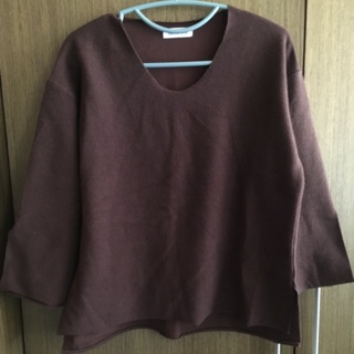 The Ladywore 女裝 咖啡絨長袖上衣 M~L