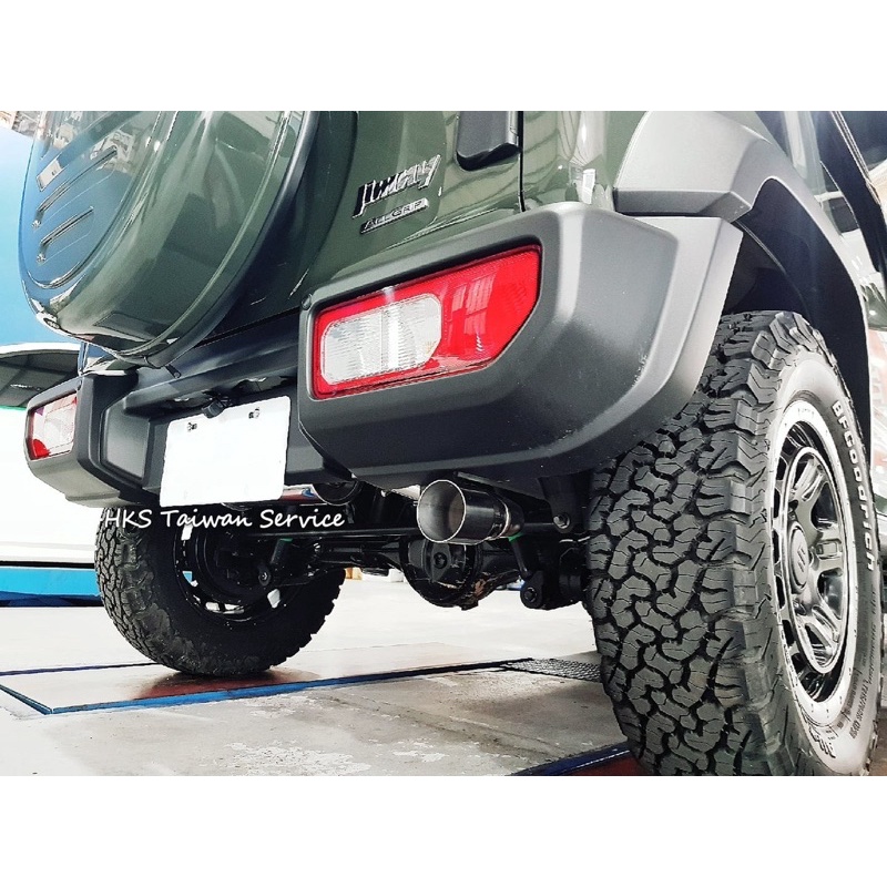 「整備區」日本 HKS JB74 LEGAL MUFFLER 排氣管 Suzuki Jimny 尾段 尾出 公司貨