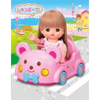 新品 日本 小美樂娃娃配件 小美樂 小熊車車 小美樂汽車 小熊車 車子 長髮小美樂 轎車 外送車